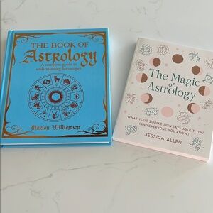 Astrology Book Set - Blue and Pink